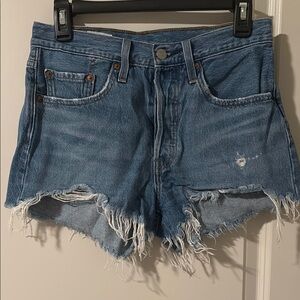 Blue Denim Women's Shorts